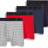 Jockey Men's ActiveBlend 7" Medium 4 Pack Mid-Rise Midway Brief Underwear
