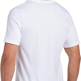 Jockey Men's 6 Pack Classic V-Neck Large White Short Sleeve T-Shirt