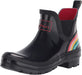 Joules Women's Wellibob Navy Rainbow Size 9 Short Height Rain Boot