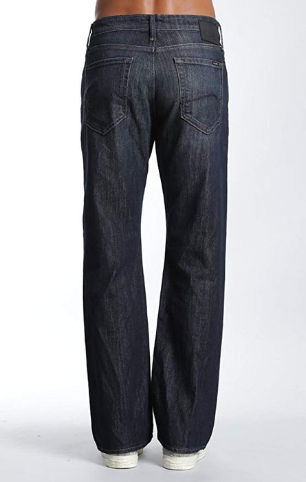 Mavi Men's Matt Size 40/32 Relaxed Fit Deep Stanford Straight Leg Jeans
