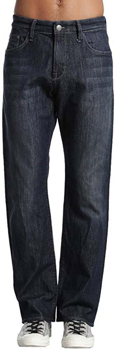 Mavi Men's Matt Size 40/32 Relaxed Fit Deep Stanford Straight Leg Jeans