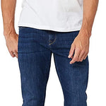Mavi Men's Matt Size 36/32 Relaxed Fit Dark Feather Blue Straight Leg Jeans