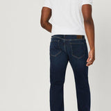 Mavi Men's Zach Size 36/32 Straight Leg Regular Deep Brushed Organic Move Jeans