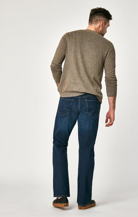 Mavi Men's Matt Size 36/32 Relaxed Fit Straight Leg Deep Clean Comfort Jeans