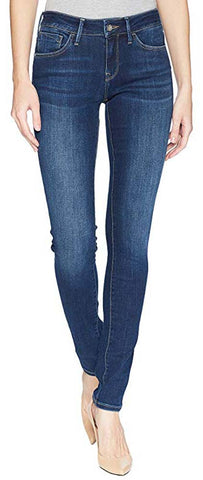 Mavi Women's Alexa Size 27/28 Dark Supersoft Signature Skinny Fit Jeans