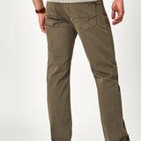 Mavi Men's Zach Size 32/32 Straight Leg Regular Fit Dusty Olive Twill Pants