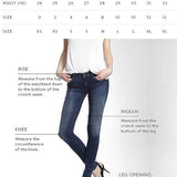 Mavi Women's Kendra Rinse Supersoft 34/32 High Rise Straight Leg Jeans