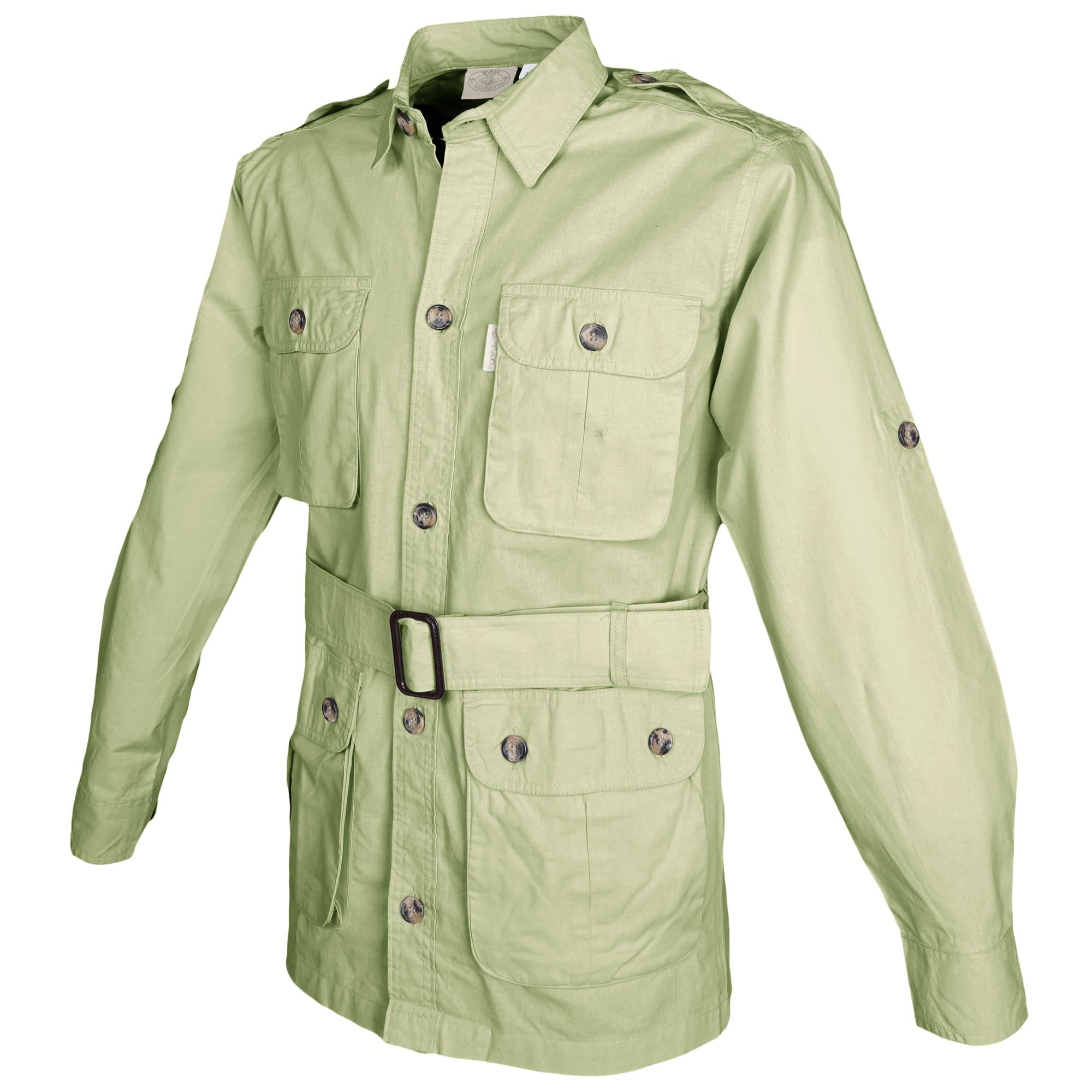 Safari Jacket for Men - Stone - Sports by Sager