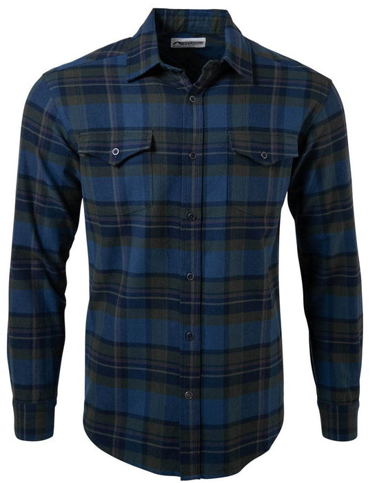 Mountain Khakis Men's Teton Flannel Twilight Plaid Size Small Shirt