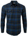 Mountain Khakis Men's Teton Flannel Twilight Plaid Size Small Shirt