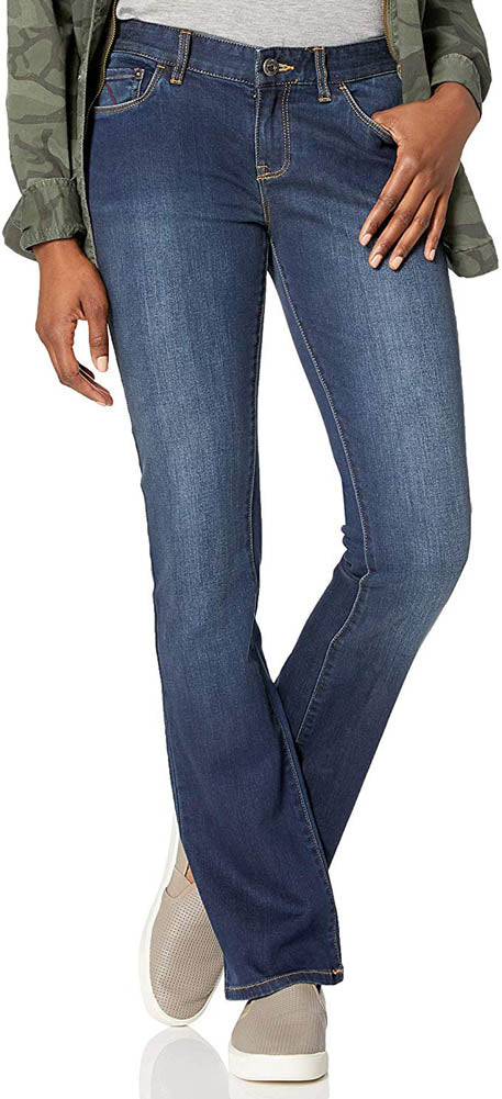 Mountain Khakis Women's Dark Wash Regular Size 4 Genevieve Classic Fit Jeans