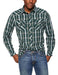 Mountain Khakis Men's Rodeo Wintergreen Size X-Large Long Sleeve Shirt