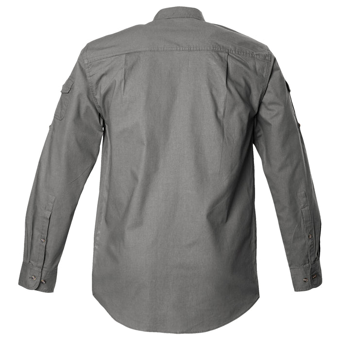 TAG Safari Men's Buffalo Logo Long Sleeve Shooter Shirt