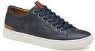 Johnston & Murphy Men's Banks Lace-To-Toe Retro Style Navy Size 8.5 Shoes