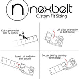 Nexbelt Men's Torque Nylon Strap Ratchet Rugged Work Belt