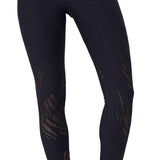 Onzie High Rise Black Selenite Medium-Large Midi Leggings