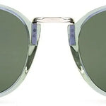 Otis Eyewear A Day Late Emerald Grey Mineral Lens Sunglasses