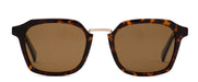 Otis Eyewear Modern Ave ECO Havana Brown Polarized Mineral Lens Sunglasses