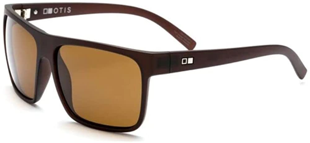 Otis Eyewear After Dark X Matte Espresso Brown Polarized Mineral Lens Sunglasses