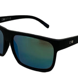 Otis Eyewear After Dark Matte Black Mirror Green L.I.T Polarized Sunglasses