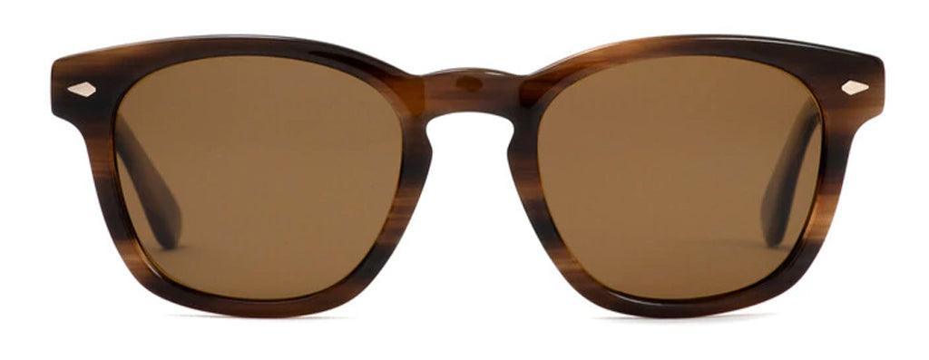 Otis Eyewear Summer of 67 ECO Hornwood Brown Polarized Mineral Lens Sunglasses