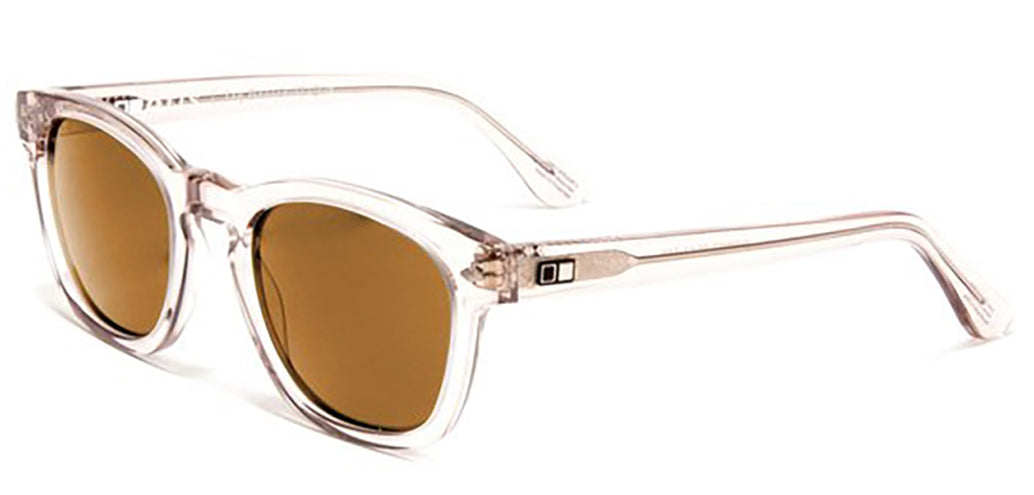 Otis Eyewear Summer of 67 ECO Clear/Brown Polarized Mineral Lens Sunglasses