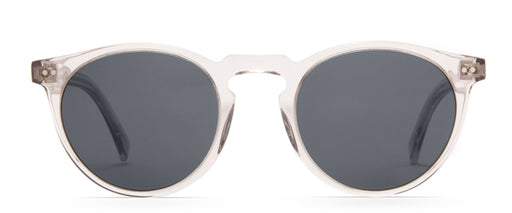 Otis Eyewear Omar ECO Clear Smokey Blue Polarized Mineral Lens Sunglasses