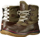 Pajar Women's Iceland Size 7 Dark Brown/Taupe-Olive Lace-Up Winter Boots