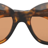 Persol Women's PO3250S Caffe' with Brown Designer Sunglasses