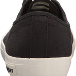 SeaVees Men's Monterey Black Canvas Size 9 Tennis Shoes Casual Sneaker - Sports by Sager