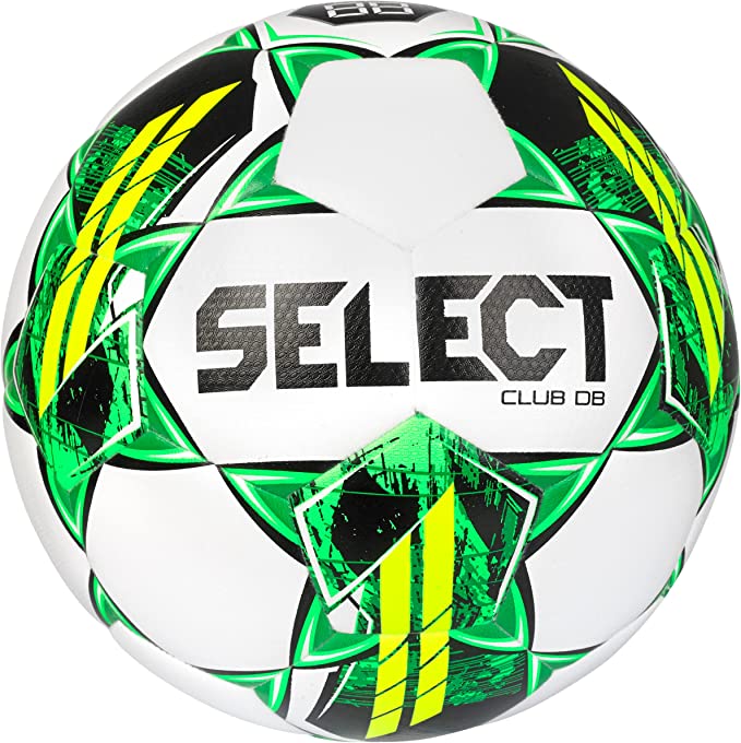 Select Bundle of 10 Viking DB V22 Soccer Ball White/Green Size 5 NFHS,NCAA Approved