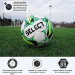 Select Bundle of 5 Viking DB V22 Soccer Ball White/Green Size 5 NFHS,NCAA Approved