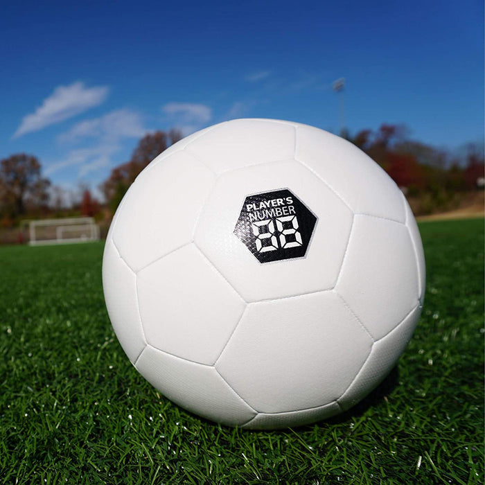 Select Bundle of 10 Club DB V20 Soccer Ball All White Size 5