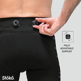 Stoko Men's K1 Summit Knee Brace | Medical-Grade Knee Brace in a Baselayer (Black, Small)
