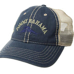 Tommy Bahama Mens Mesh Blue/Khaki Hat Ball Cap