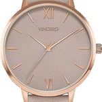 Vincero Women's Eros Limited Edition Rose/Taupe Japanese Quartz Wrist Watch