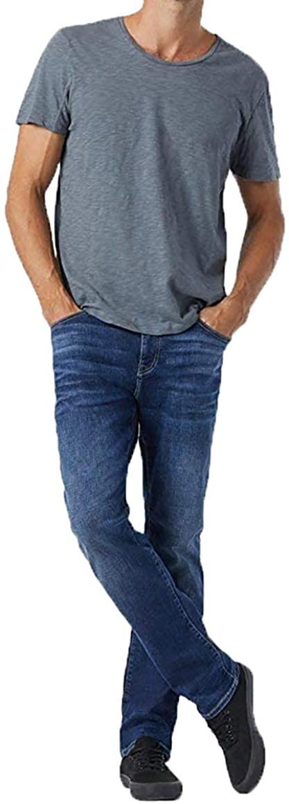 Mavi Men's Zach Size 32/32 Dark Indigo Organic Move Straight Leg Regular Fit