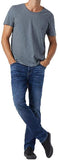 Mavi Men's Zach Size 32/32 Dark Indigo Organic Move Straight Leg Regular Fit