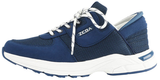 Zeba Men's Royal Navy Size 13 X-Wide Hands Free Slip-On Walking Shoes